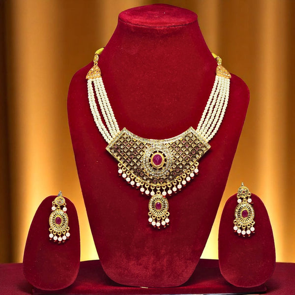 Choker Necklace Set with Earring for women