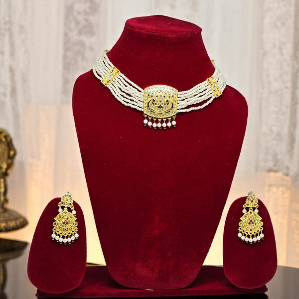 Choker Necklace Set with Earring for women