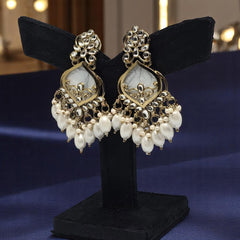 Gold Plated Kundan Earrings