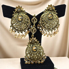 Stunning Earrings with Maangtika For Women & Girls