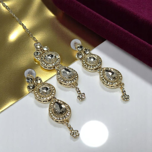 Golden Monalisa Jewellery Set for Women and Girls