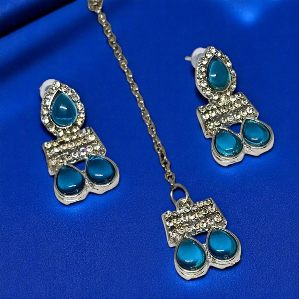Beautiful Necklace Set with Earrings & Mangtika