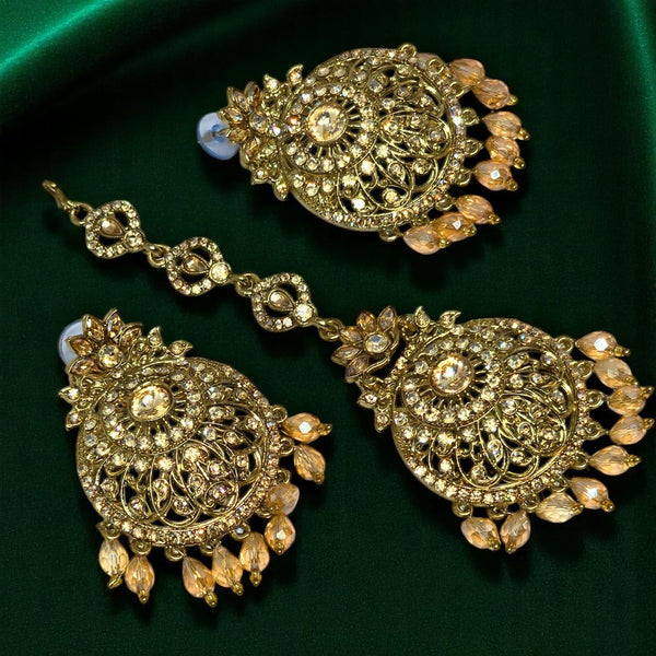 Stunning Earrings with Maangtika For Women & Girls