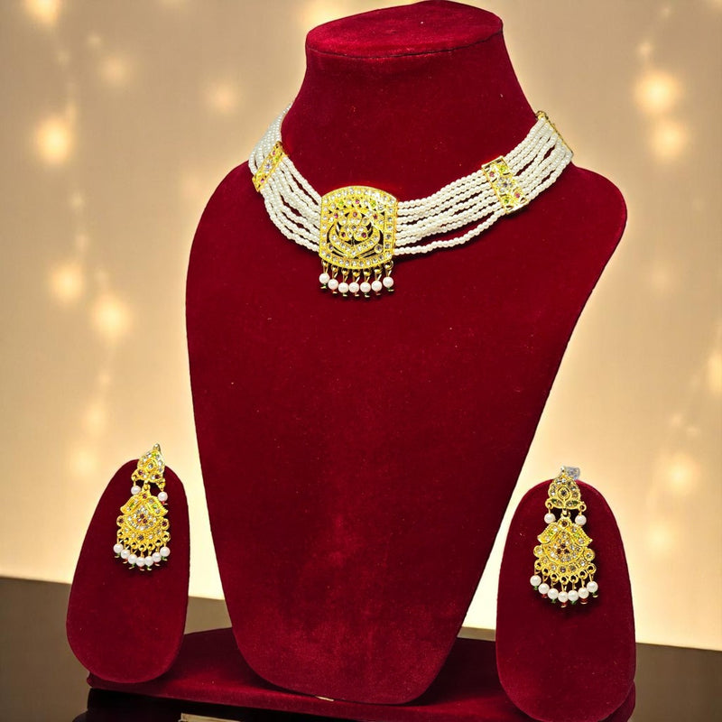 Choker Necklace Set with Earring for women
