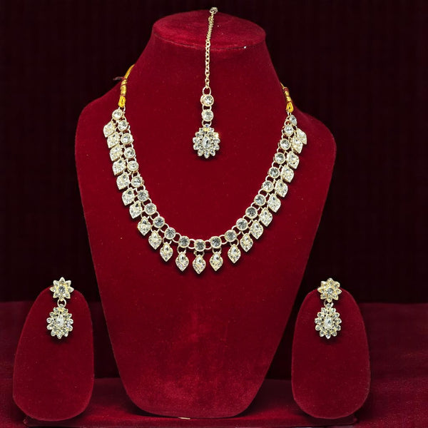 Necklace Set with Earring & Maangtika for women