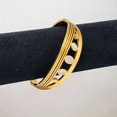 Premium Anti-Tarnish Gold Plated Bracelet | Lightweight Stylish Design | Party & Regular Wear