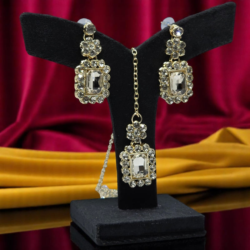 Necklace Set with Earring & Maangtika for women