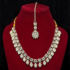 Necklace Set with Earring & Maangtika for women