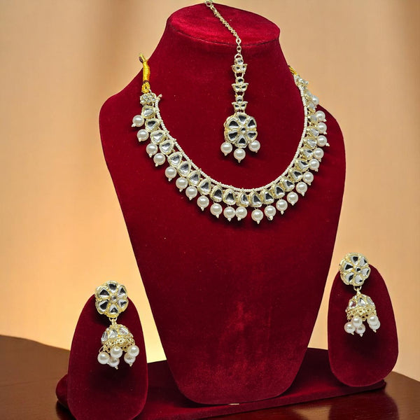 Necklace Set with Earring & Maangtika for women