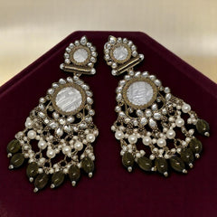Kundan Long Earrings
