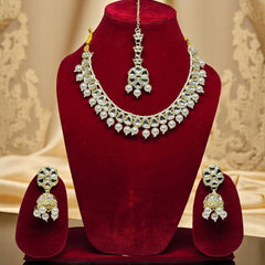 Necklace Set with Earring & Maangtika for women