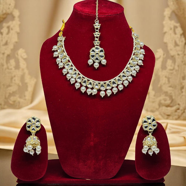 Necklace Set with Earring & Maangtika for women
