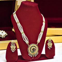 Peacock Choker Maharani Set