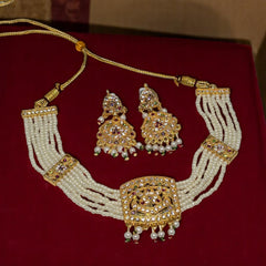 Choker Necklace Set with Earring for women
