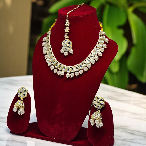 Necklace Set with Earring & Maangtika for women