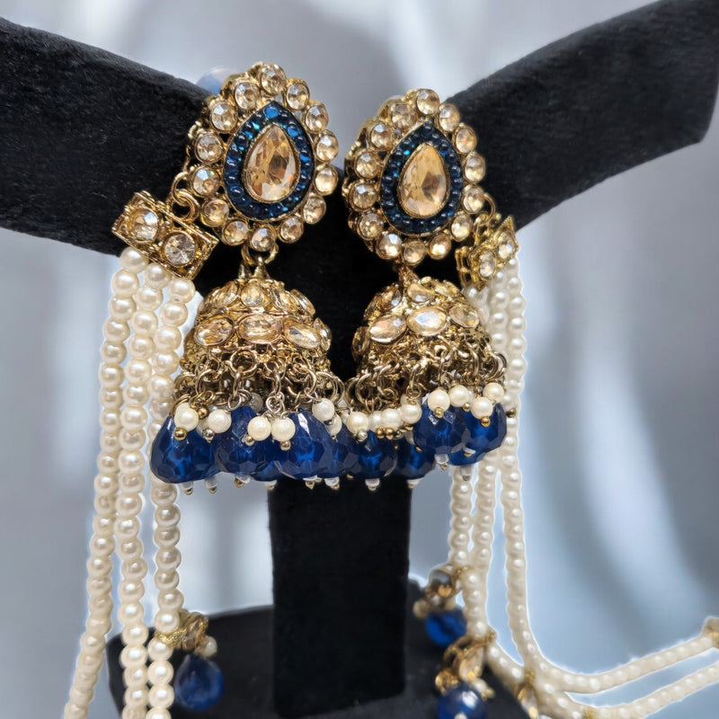 Traditional Bahubali Jhumka Earrings for Women, Wedding & Festive Wear