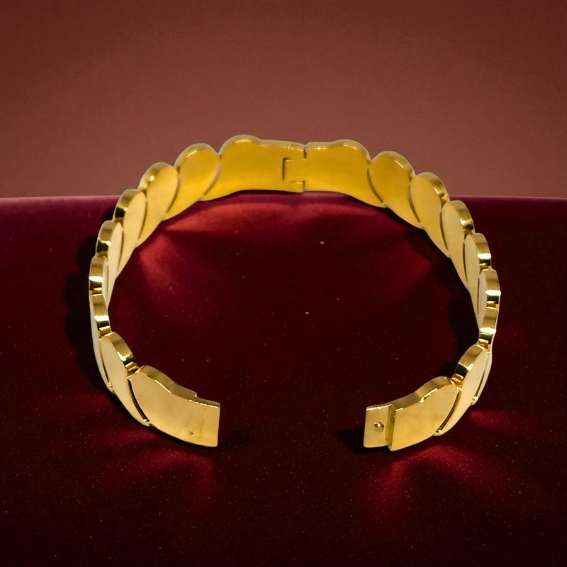 Gold Plated Stainless Steel Anti Tarnish Bracelet