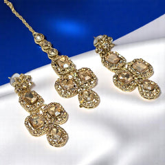 Necklace Set with Earring & Maangtika for women