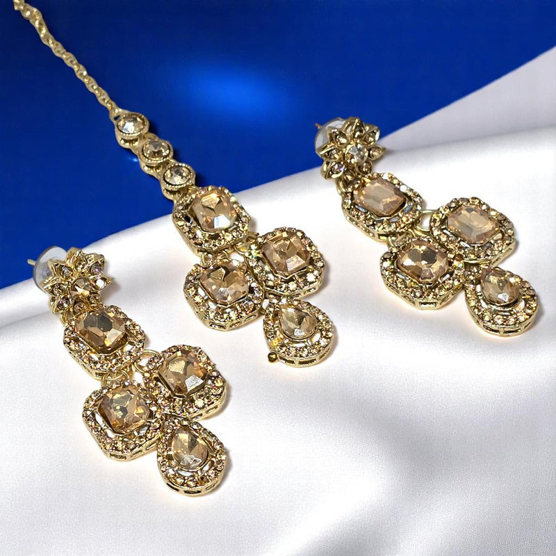 Necklace Set with Earring & Maangtika for women