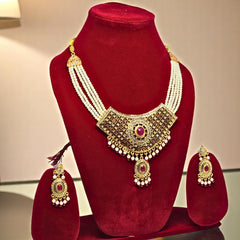 Choker Necklace Set with Earring for women