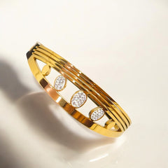 Premium Anti-Tarnish Gold Plated Bracelet | Lightweight Stylish Design | Party & Regular Wear