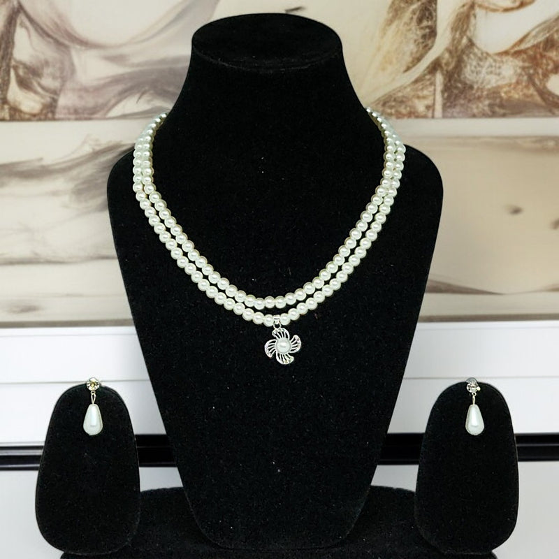 Premium White Pearl Jewellery Set for Girls & Women | Party & Wedding Wear