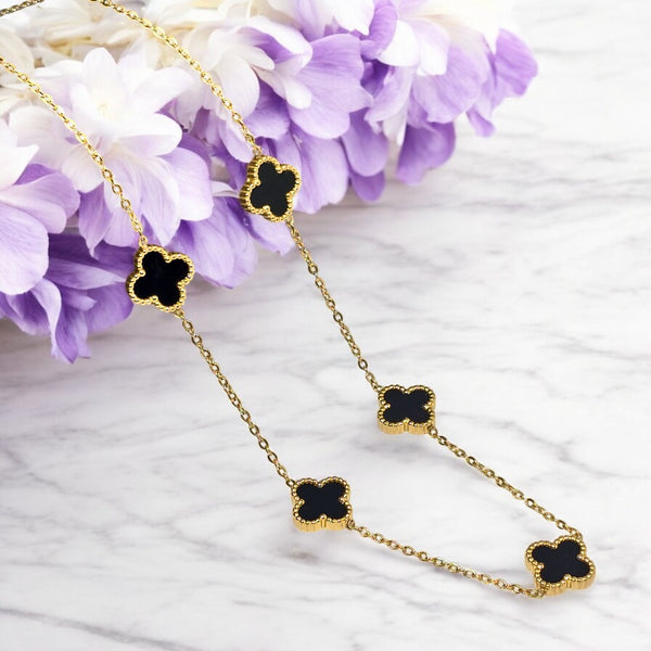 Stylish Anti Tarnish Gold Plated Pendant with Chain for Women and Girls Stainless Steel Waterproof Pendant